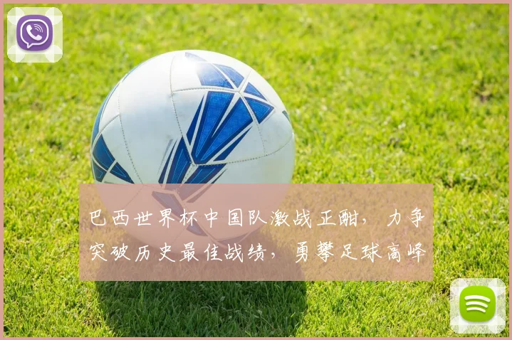巴西世界杯中国队激战正酣，力争突破历史最佳战绩，勇攀足球高峰